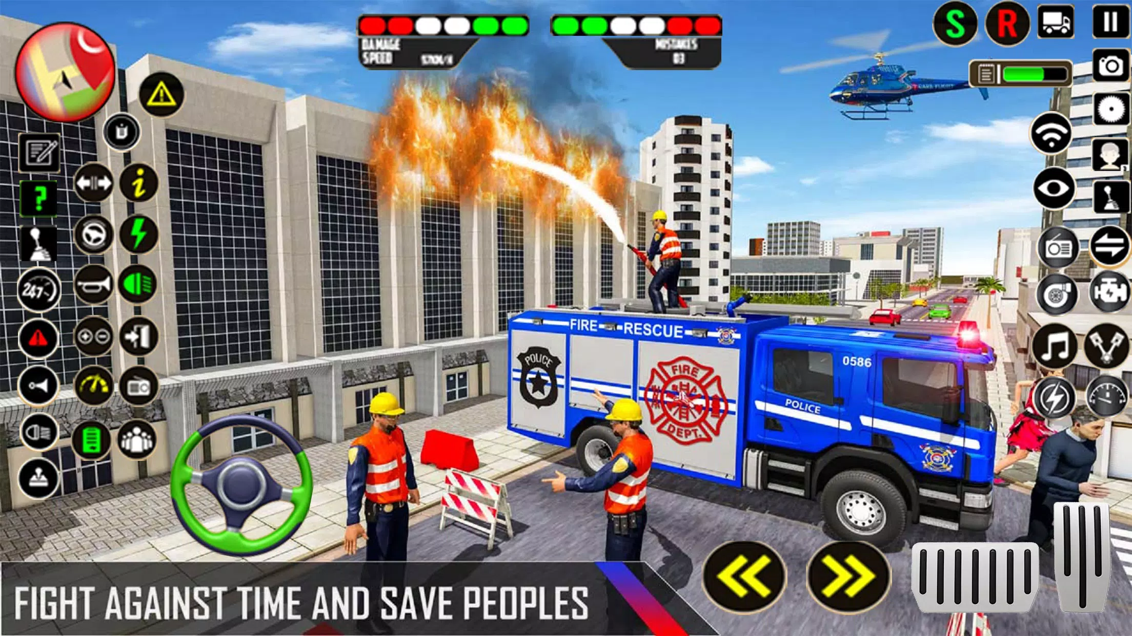 Police Ambulance Fire Truck應用截圖