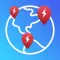 Supercharger map for Tesla
