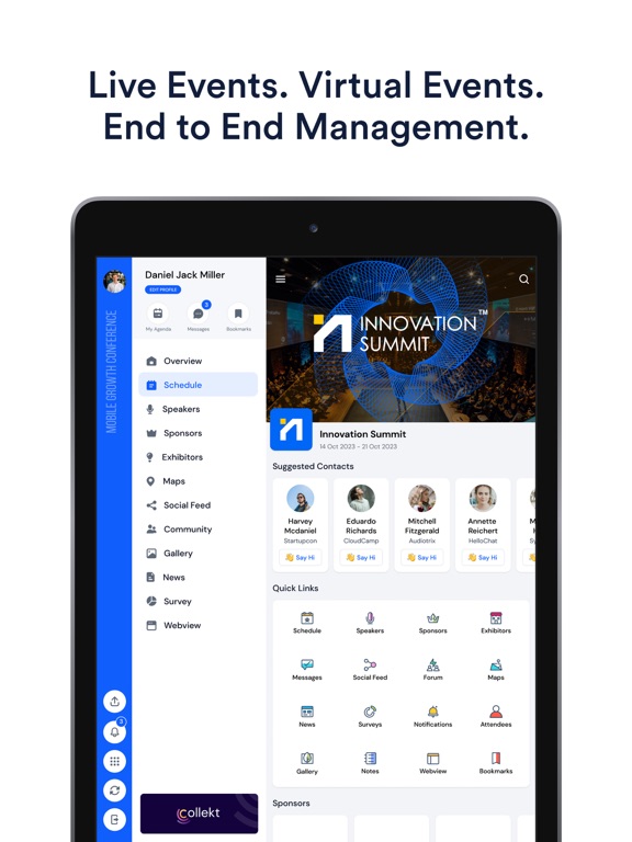Eventify iPad Screenshots