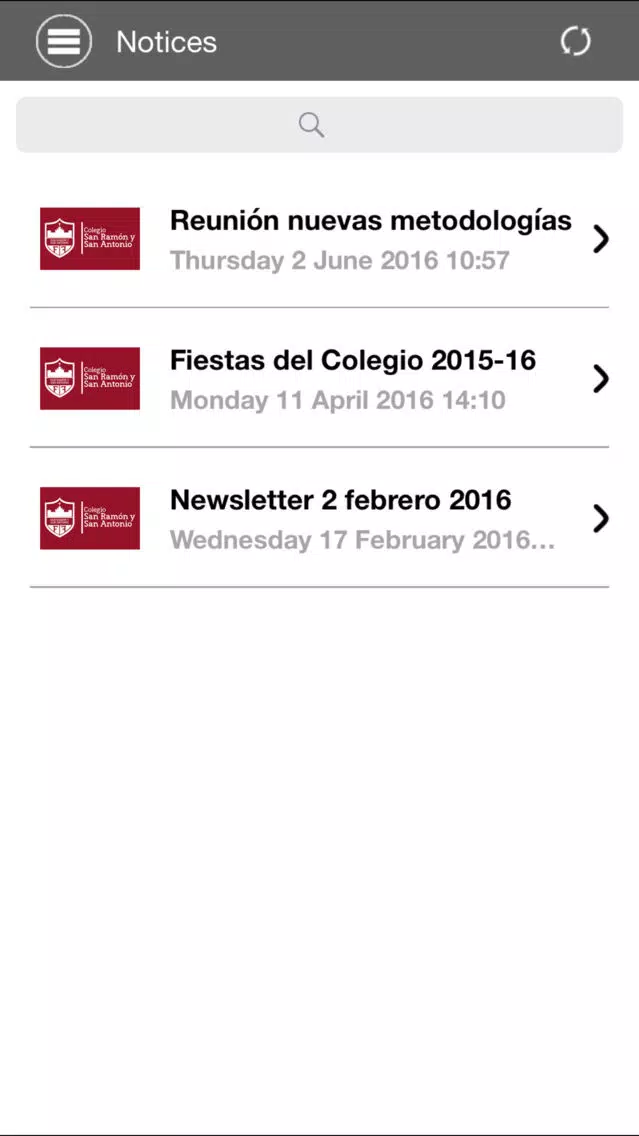 Colegio San Ramón San Antonio Screenshots