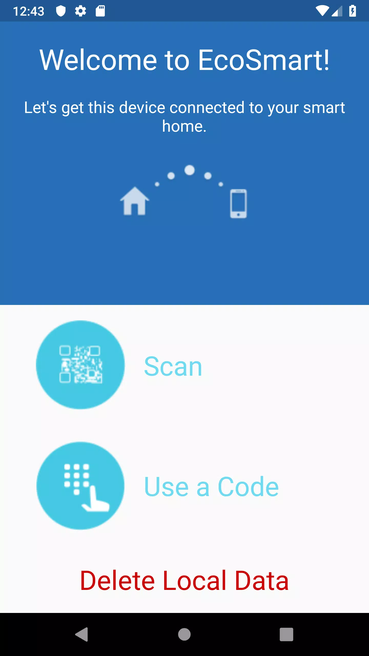 EcoSmart AWS Screenshots