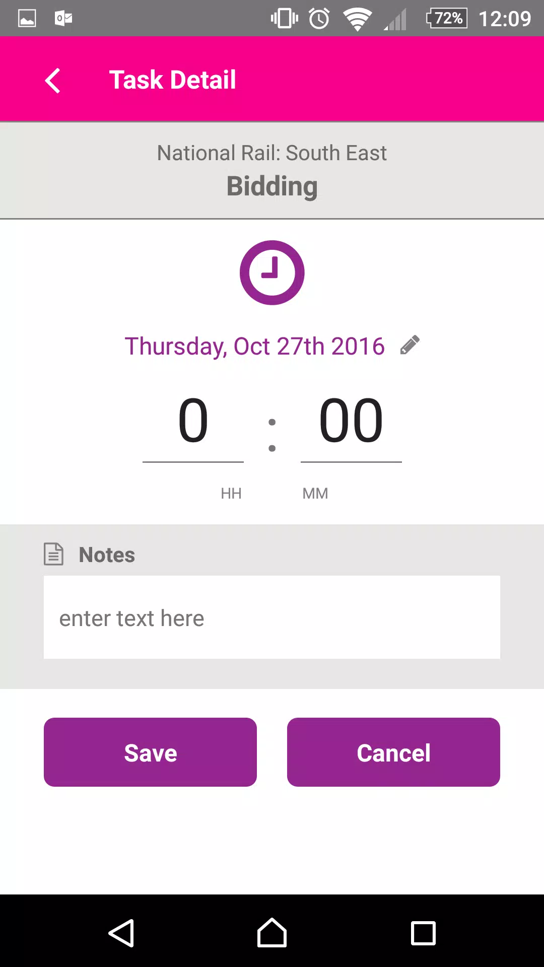 Tempora Timesheet Screenshots