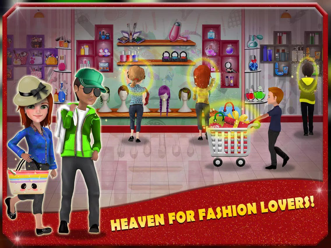 Shopping Mall Cashier Girl iPad Screenshots