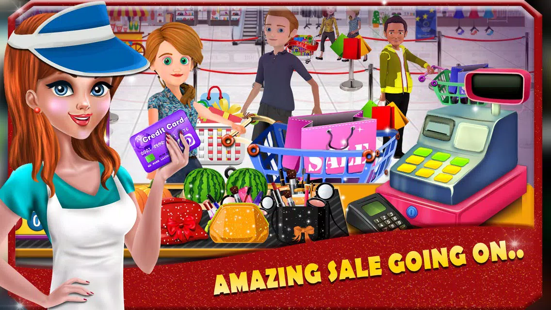 Shopping Mall Cashier Girl Screenshots