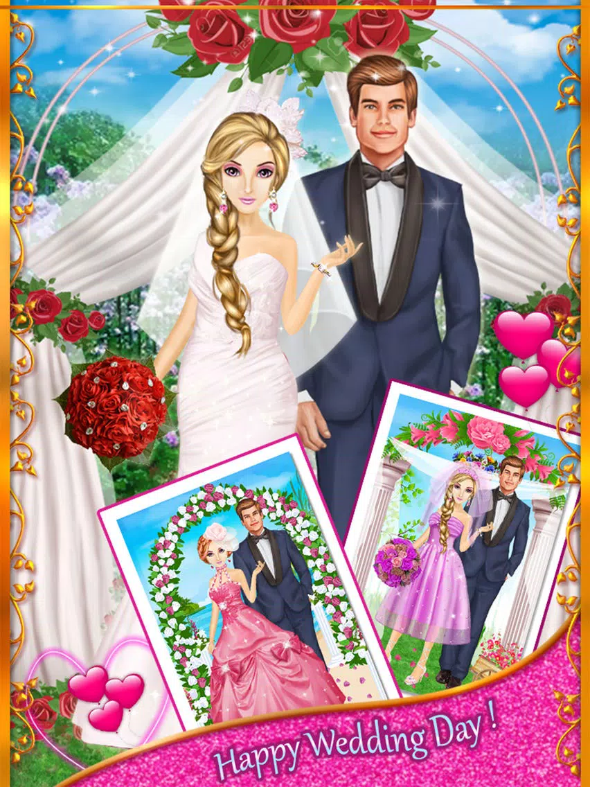 My Dream Wedding Day - Girls Makeup, Makeover & Dressup Salon iPad Screenshots