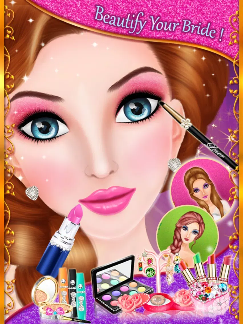 My Dream Wedding Day - Girls Makeup, Makeover & Dressup Salon iPad Screenshots