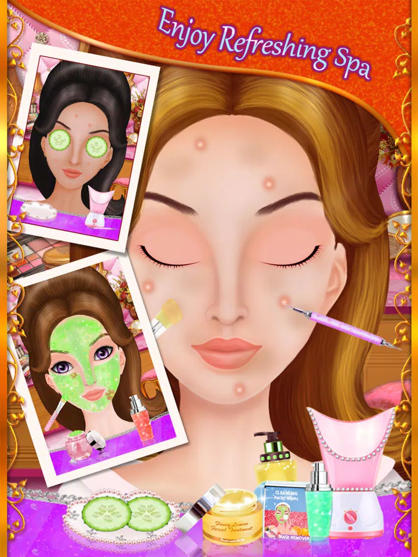 My Dream Wedding Day - Girls Makeup, Makeover & Dressup Salon iPad Screenshots