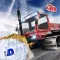 Snow Plow Excavator Sim 3D - Heavy Truck & Crane Rescue Operation for Road Cleaning