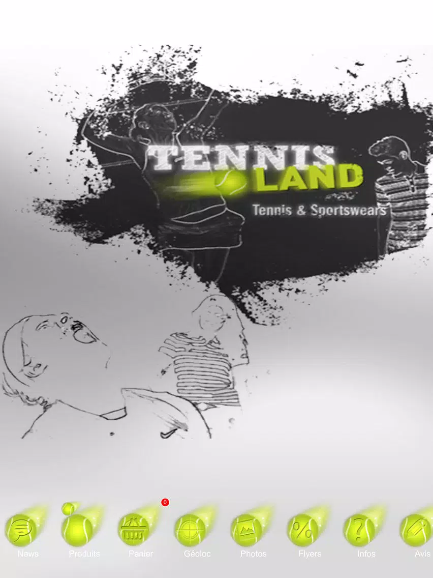 Tennis Land iPad Screenshots
