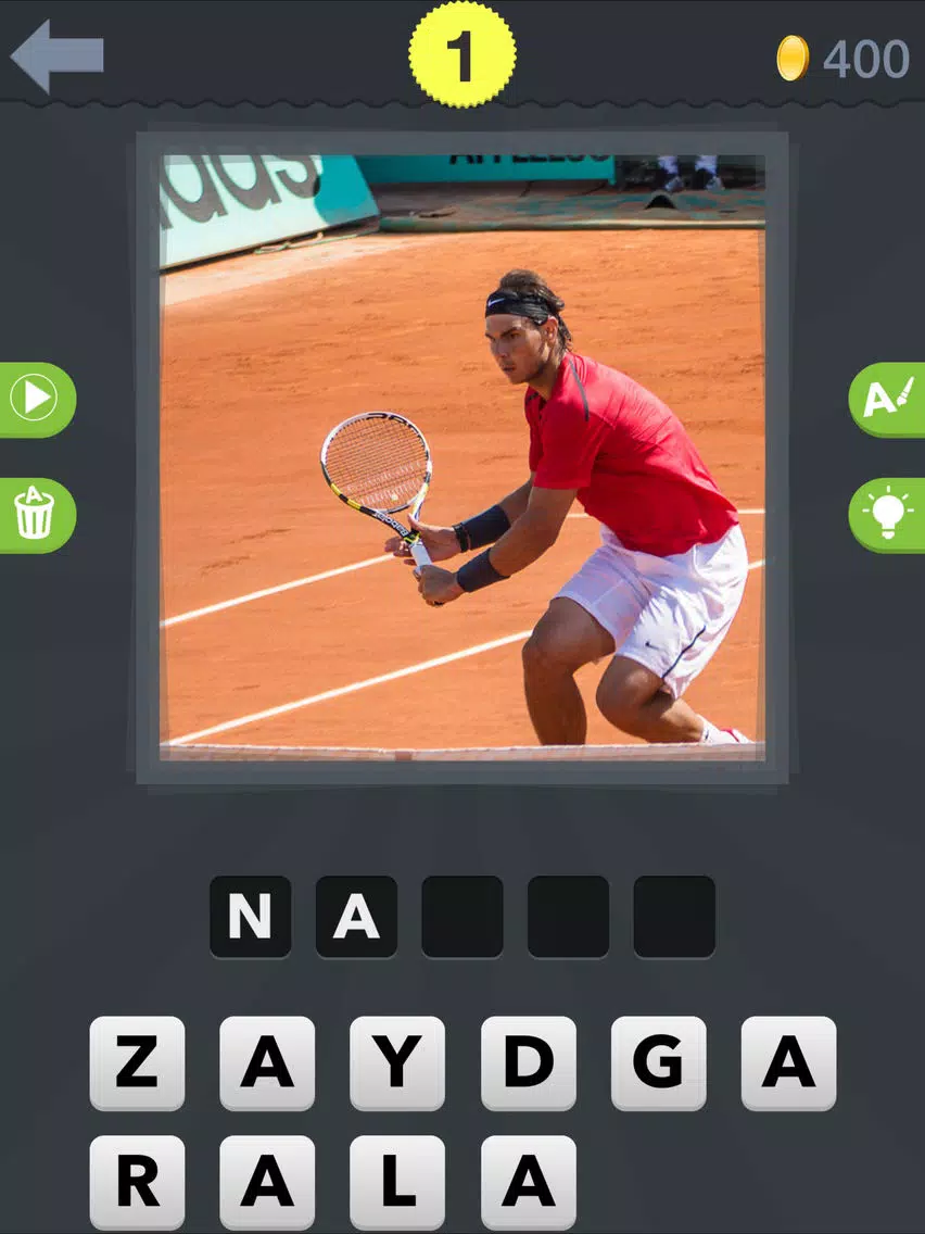 Tennis Quiz - Guess the Famous Tennis Player! iPad Screenshots