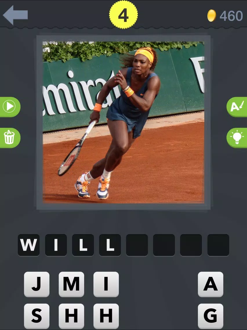 Tennis Quiz - Guess the Famous Tennis Player! iPad Screenshots