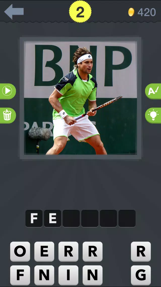 Tennis Quiz - Guess the Famous Tennis Player! Screenshots