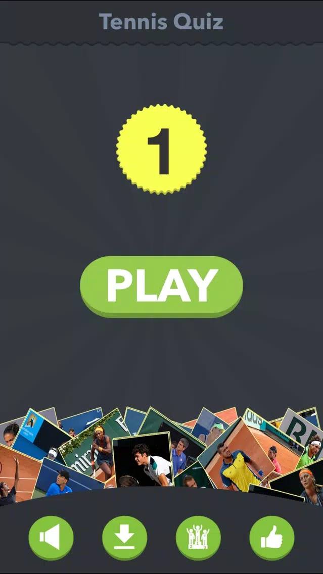 Tennis Quiz - Guess the Famous Tennis Player! Screenshots