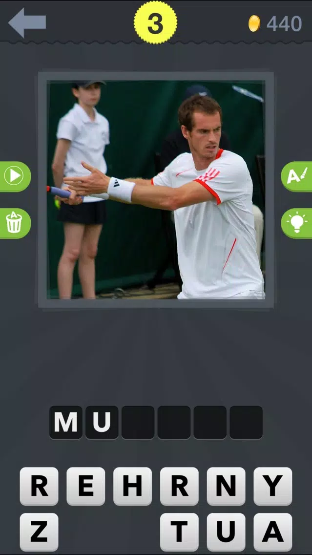 Tennis Quiz - Guess the Famous Tennis Player! Screenshots