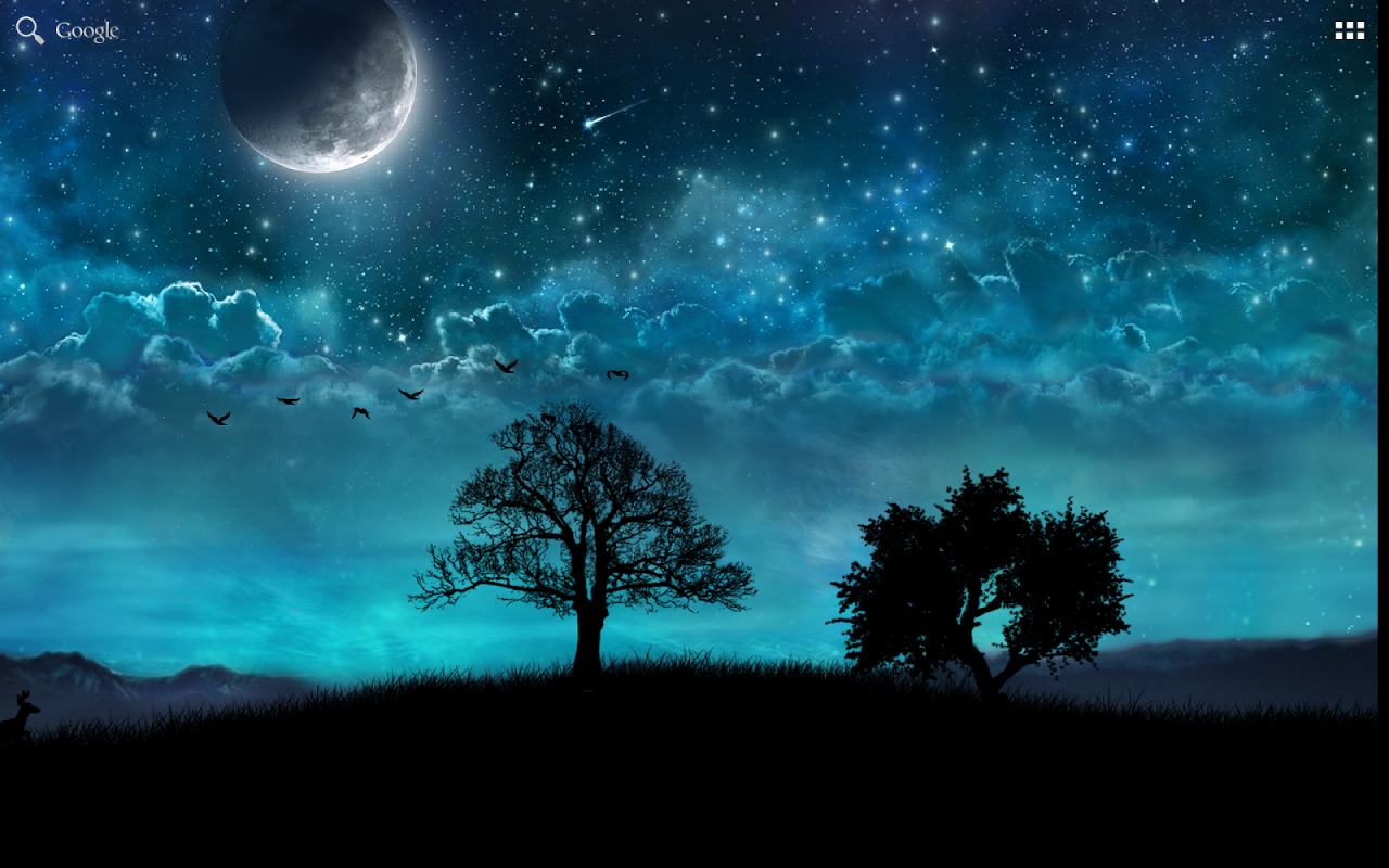 Dream Night Live Wallpaper - Free Screenshots