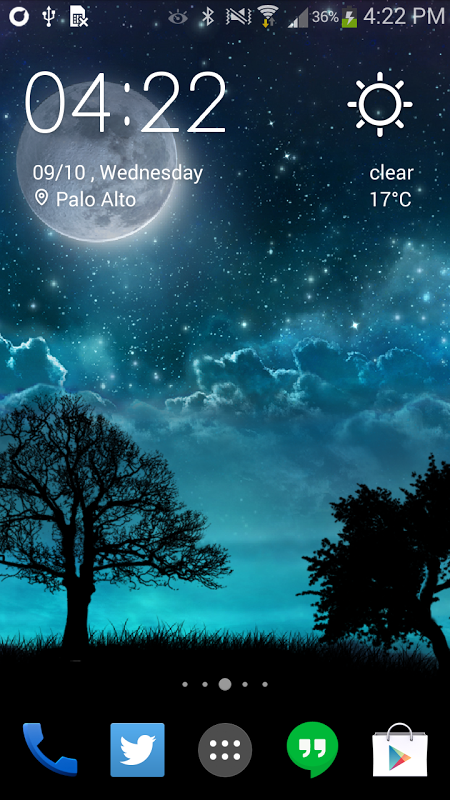 Dream Night Live Wallpaper - Free Screenshots