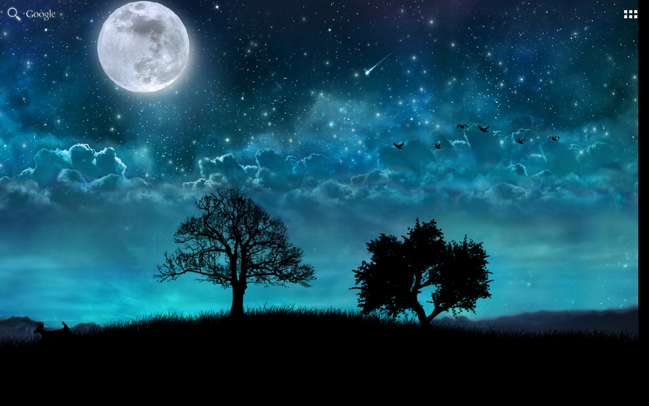 Dream Night Live Wallpaper - Free Screenshots