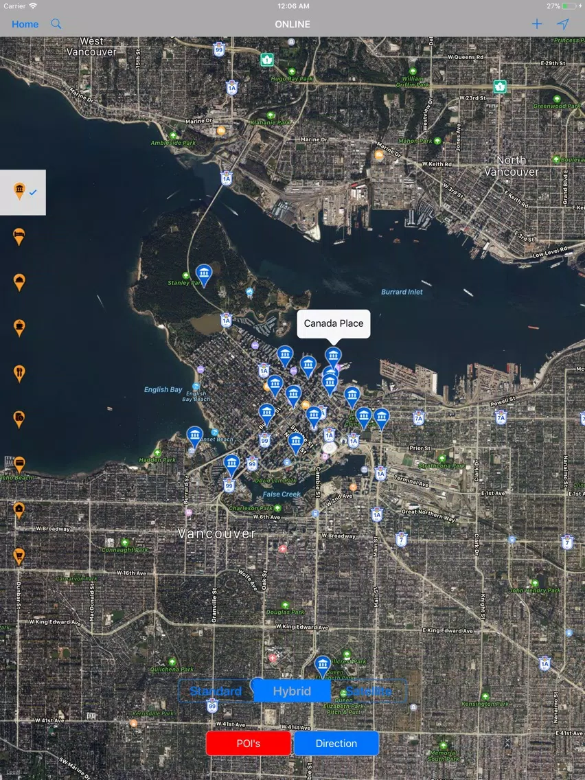 Vancouver – Travel Companion iPad Screenshots