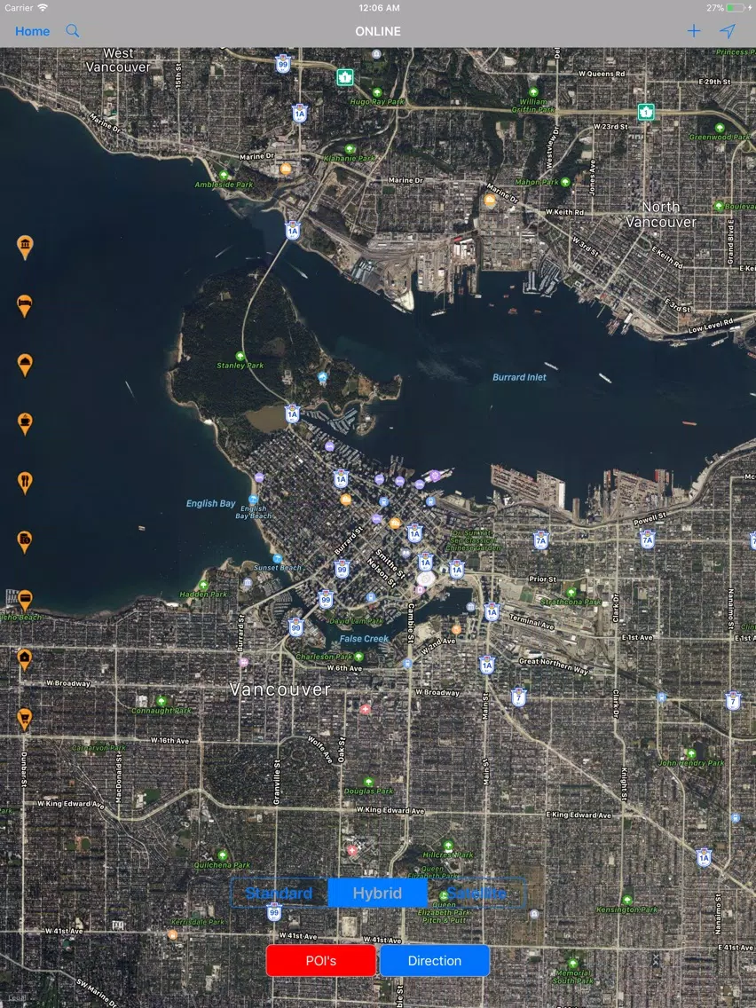 Vancouver – Travel Companion iPad Screenshots