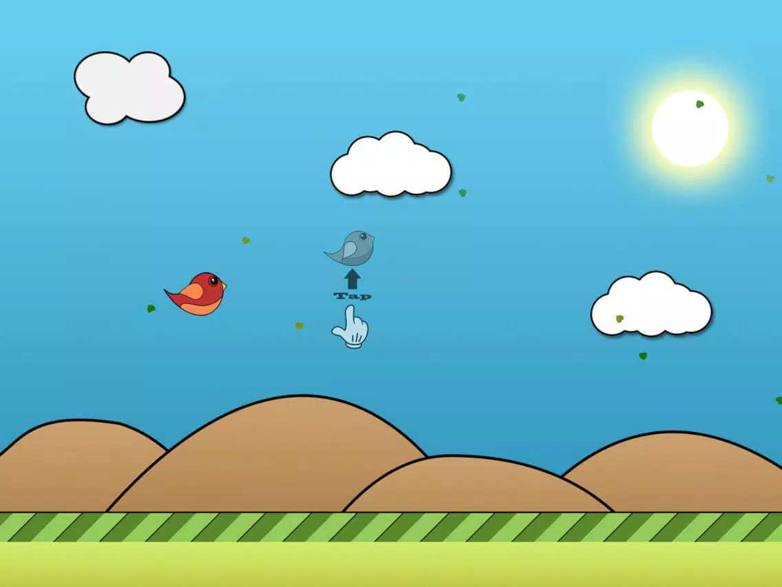 Jumpy Bird - The Adventure of a Tiny Bird iPad Screenshots