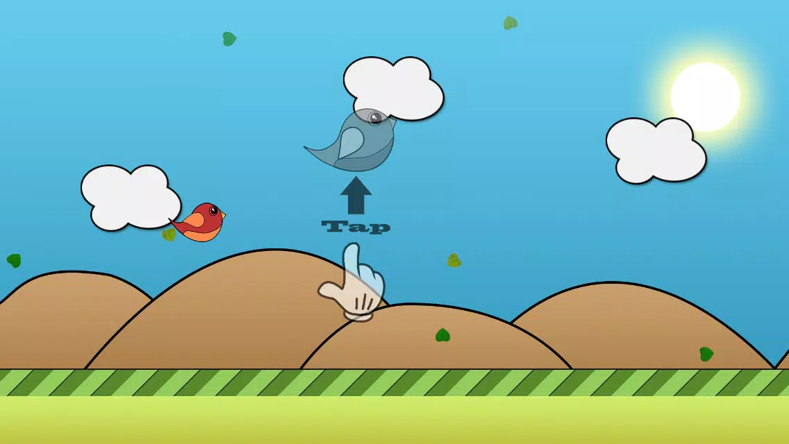 Jumpy Bird - The Adventure of a Tiny Bird Screenshots