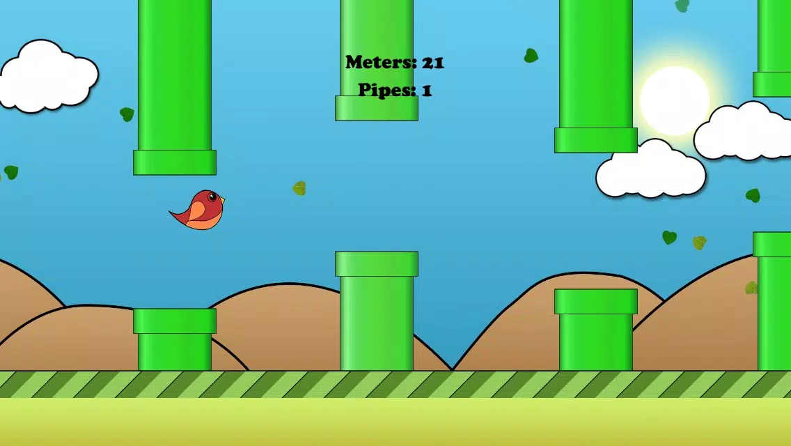 Jumpy Bird - The Adventure of a Tiny Bird Screenshots