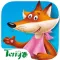 Fairy tales: Fox and Stork