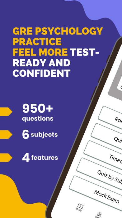 Test Prep for GRE Psychology स्क्रीनशॉट
