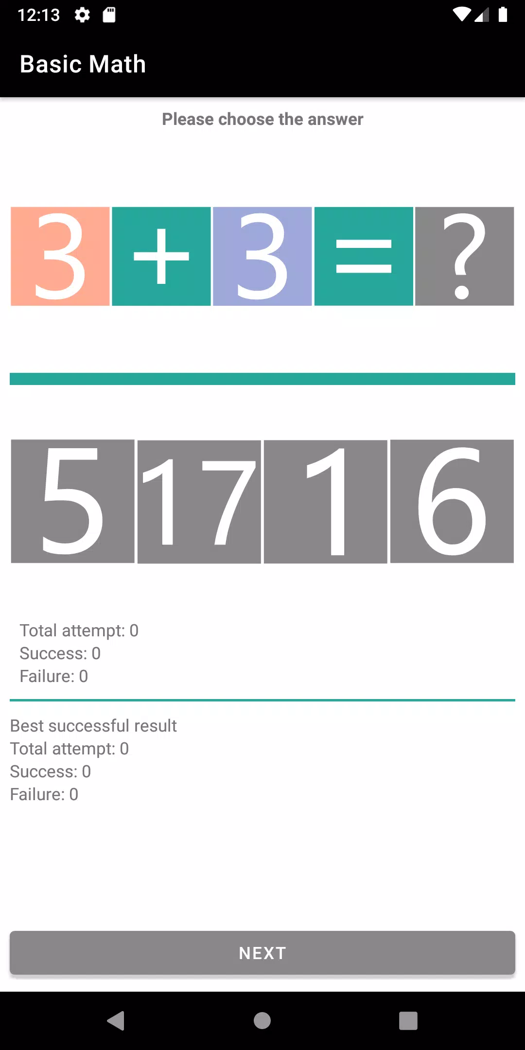 Скриншоты Basic Math