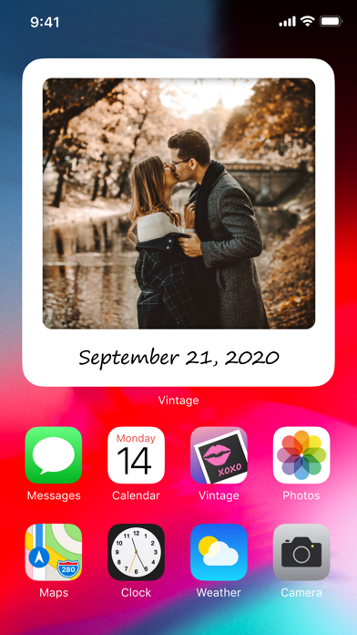 Photo Widget Vintage Screenshots