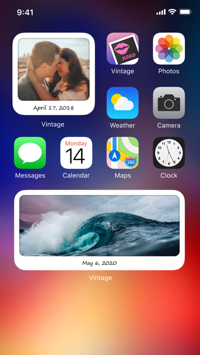 Photo Widget Vintage Screenshots