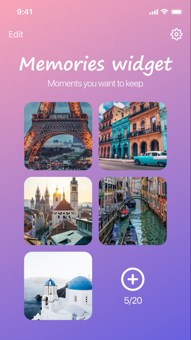 Photo Widget Vintage Screenshots