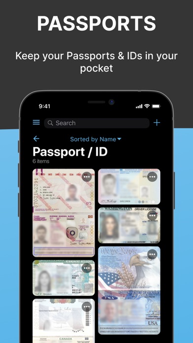 Secure X- Data Vault & Wallet Screenshots
