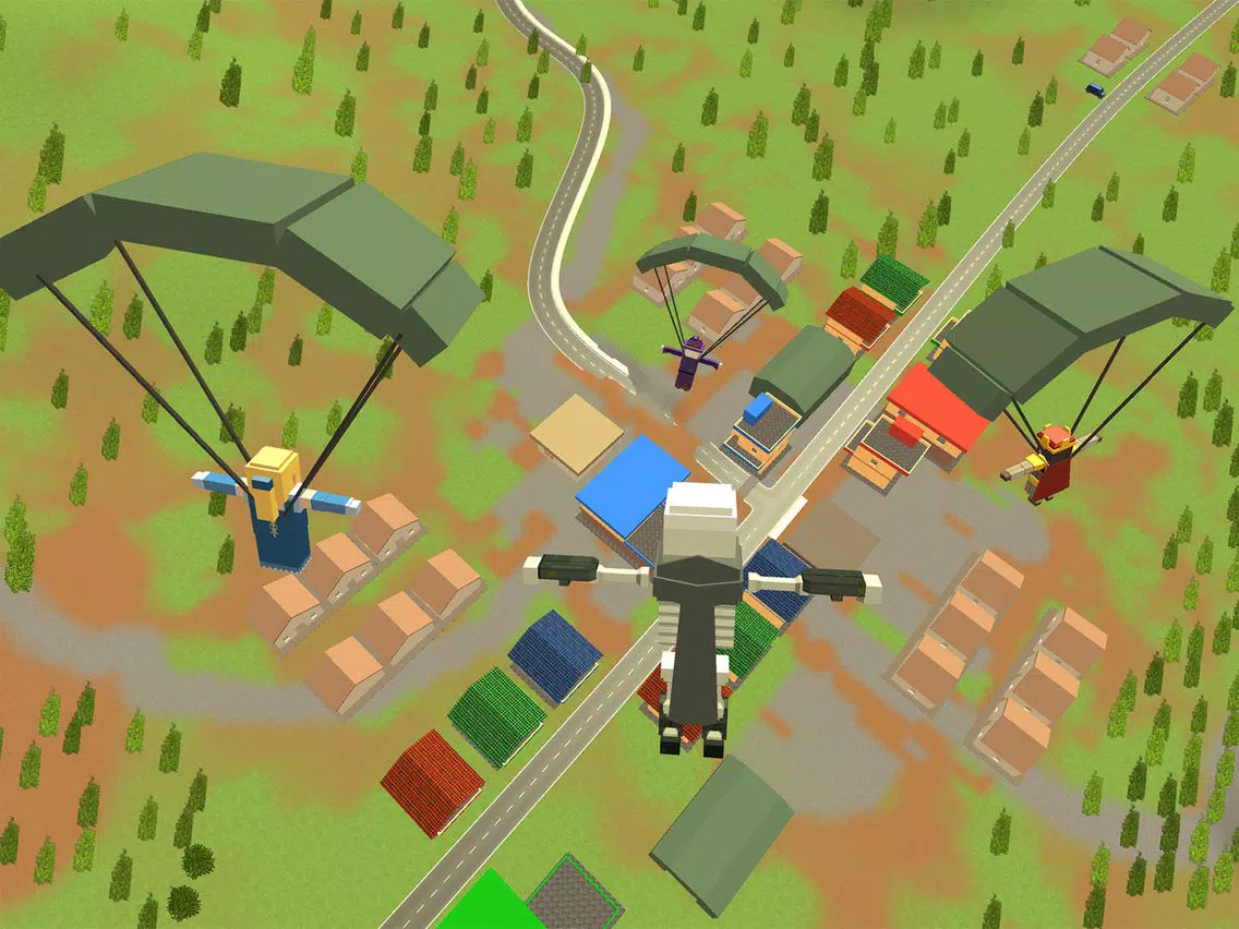 Captures d'écran de Block Unknown Battle Royale iPad 