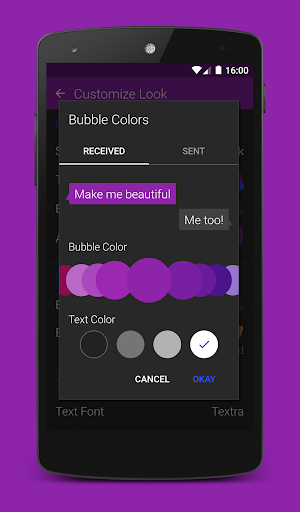 Textra SMS Screenshots