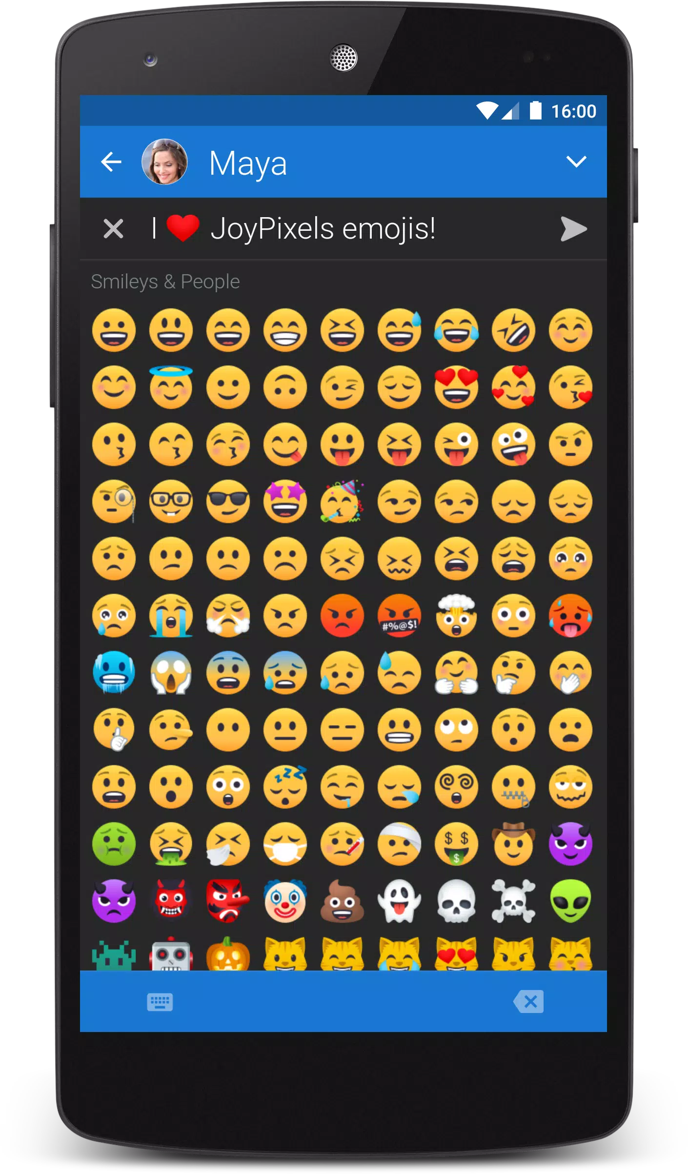 Textra Emoji - Emoji One Style Screenshots