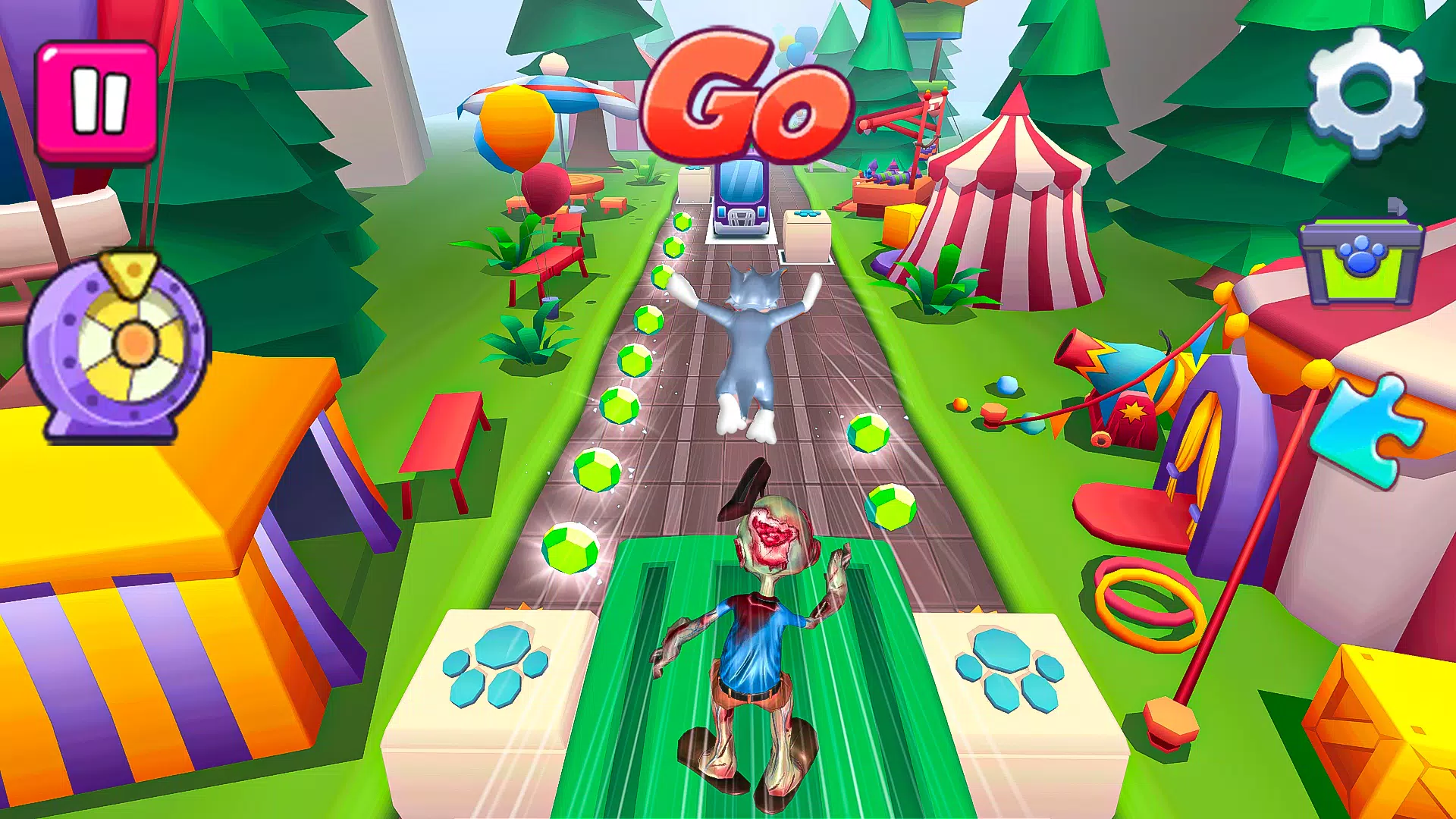 Ảnh chụp màn hình của Tom Dash Runner Rash Adventure