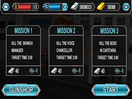Boss Sniper 18+ iPad  Ekran Görüntüleri