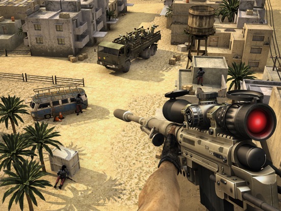 Ảnh chụp màn hình của War Duty Sniper 3D iPad 