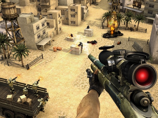Ảnh chụp màn hình của War Duty Sniper 3D iPad 