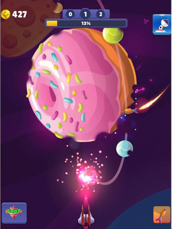 Planet Destroyer iPad  स्क्रीनशॉट