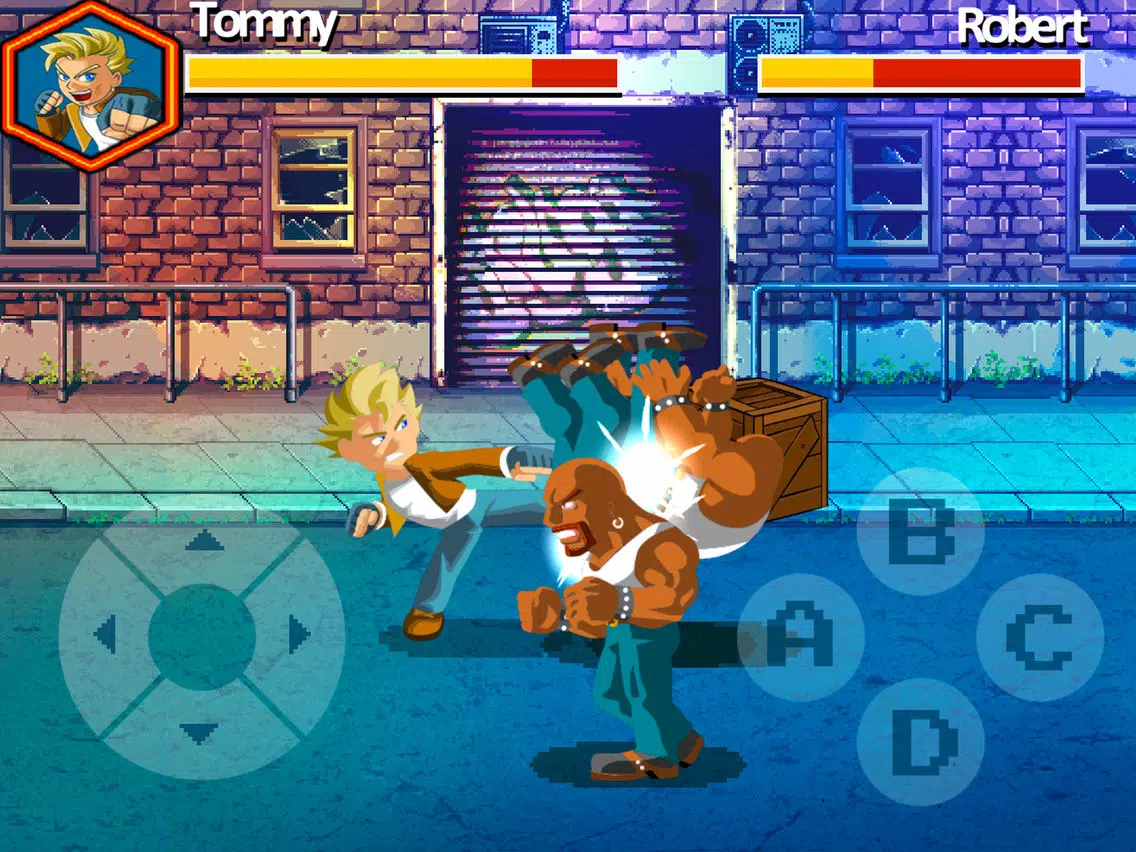 Tangkapan layar Super Kick iPad 