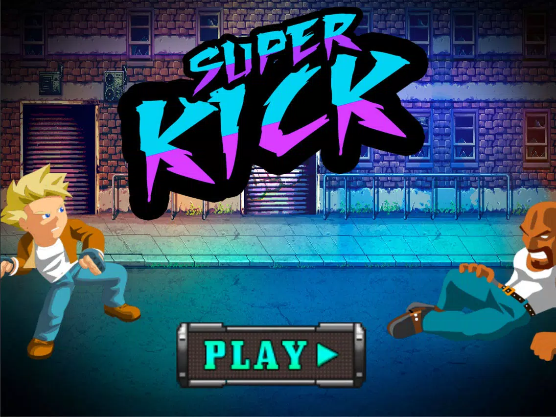 Tangkapan layar Super Kick iPad 