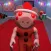 Piggy Santa Claus