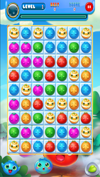 Fruit Splash Garden Bump Family : Match 3 Mania Pop Game Screenshots