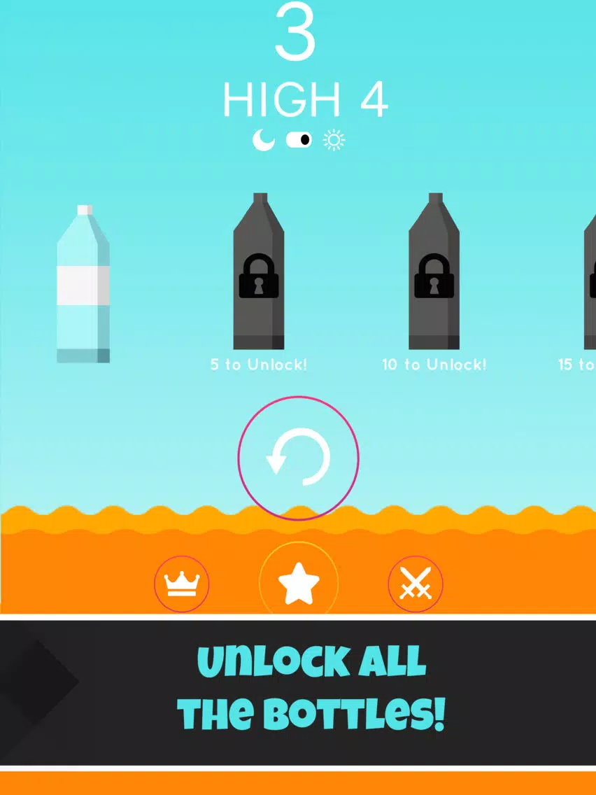 The Lava Bottle Challenge - Don't Fall in the Lava iPad Screenshots