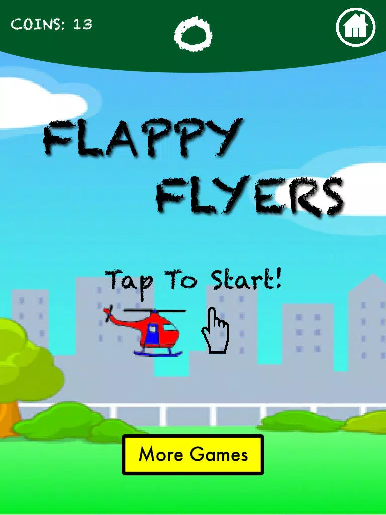 Flappy Flyers - A Simple Endless Arcade Hopper! iPad Screenshots