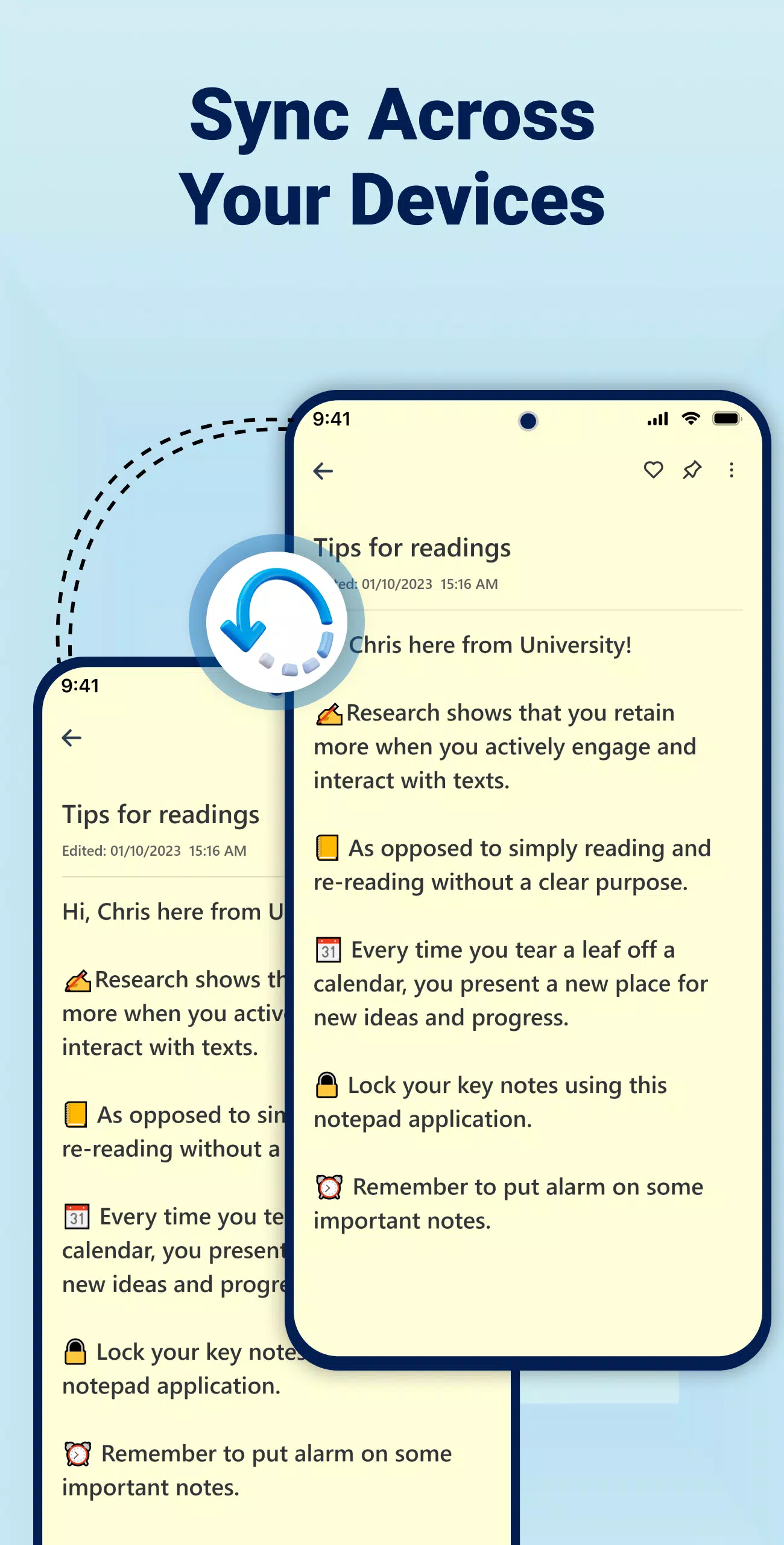 B Notes – Notepad Notebook app Screenshots