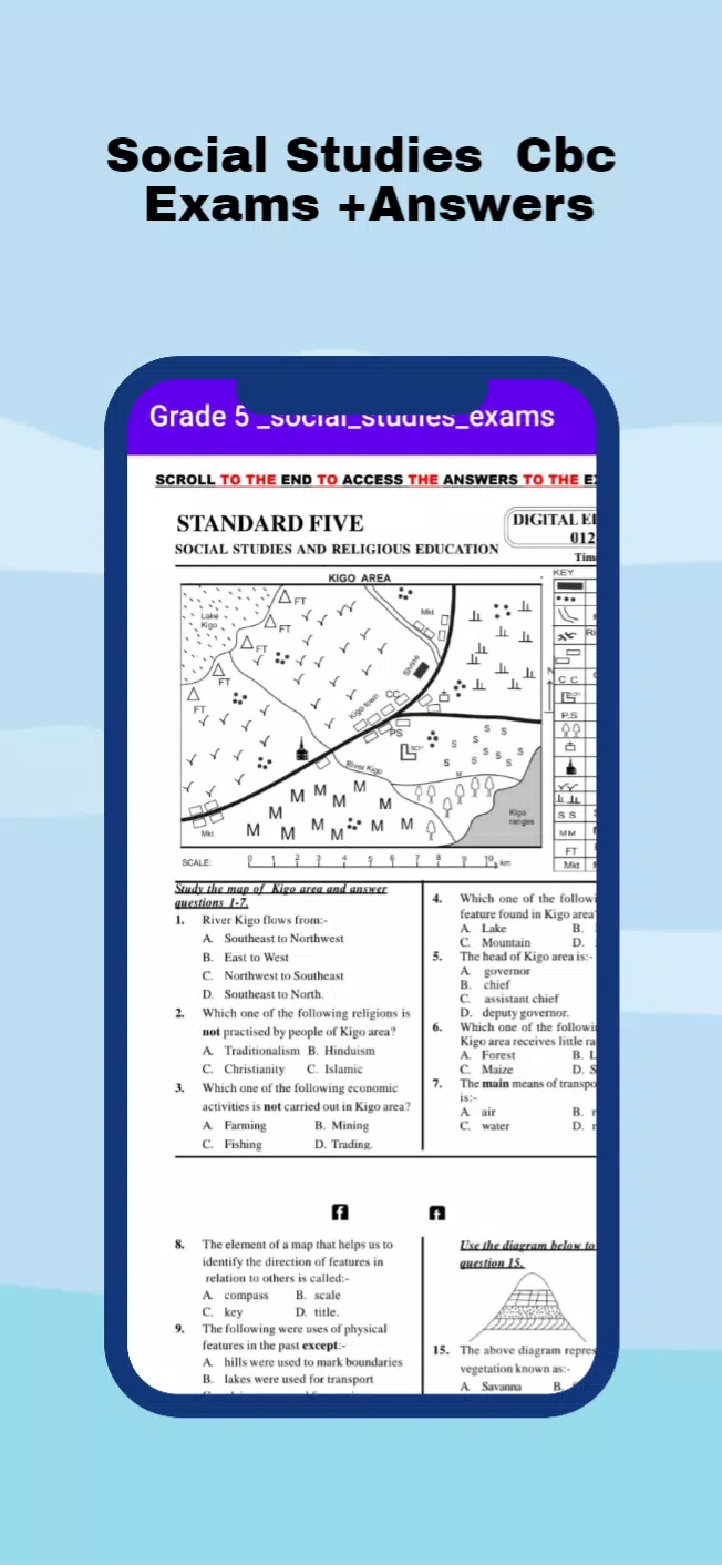 Grade 5 Social Studies Exams+A Screenshots