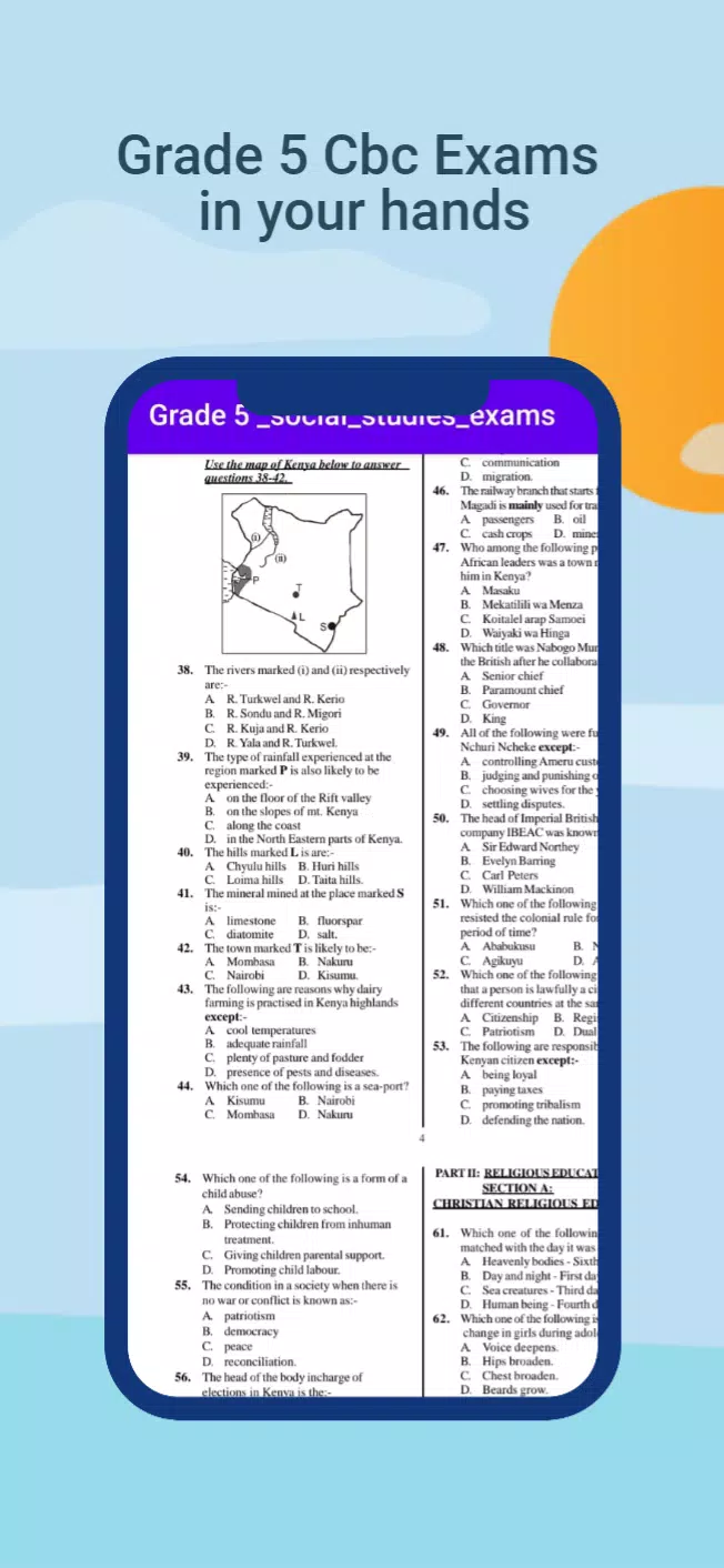 Grade 5 Social Studies Exams+A Screenshots